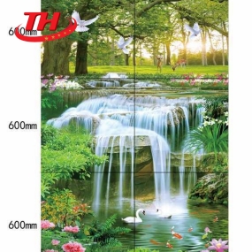 Tranh nhập khẩu kim tuyến 1.2m X 1.8m - GA 66161