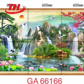 Tranh nhập khẩu kim tuyến 1.2m X 1.8m - GA 66166