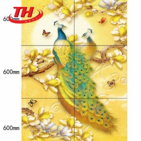 Tranh nhập khẩu kim tuyến 1.2m X 1.8m - GA 66178