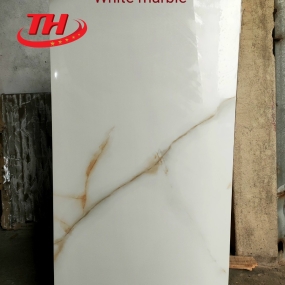 Gạch Ấn Độ White marble 60x120 - 0001