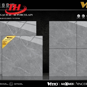 Gạch lát nền Vitto 80x80 - 4043