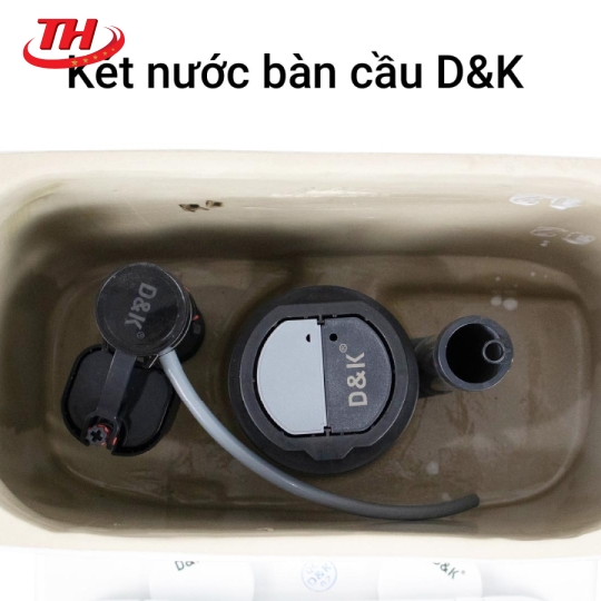 Bàn Cầu 1 Khối DK-C6550-W