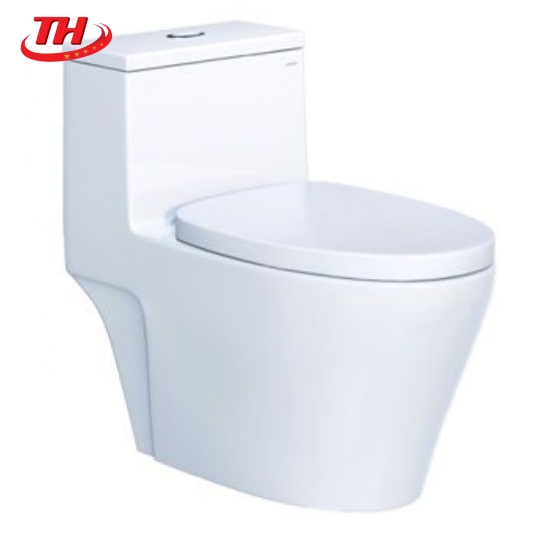 Bồn cầu Caesar CD1356 Một Khôi. Nắp Êm