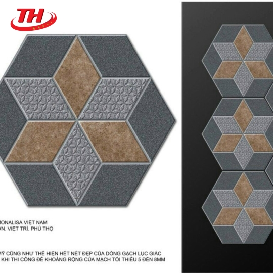 Gạch trang trí Sân Vườn 6x25x50 - 9318