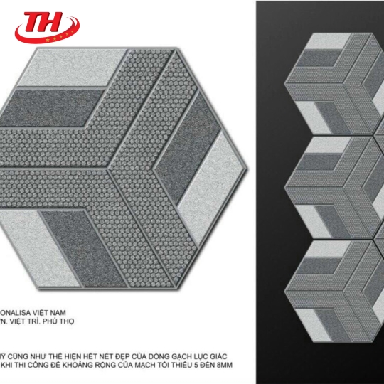 Gạch trang trí Sân Vườn 6x25x50 - 9317