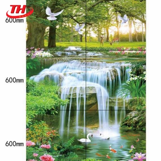 Tranh nhập khẩu kim tuyến 1.2m X 1.8m - GA 66161