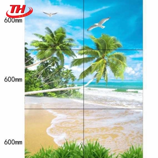 Tranh nhập khẩu kim tuyến 1.2m X 1.8m - GA 66169