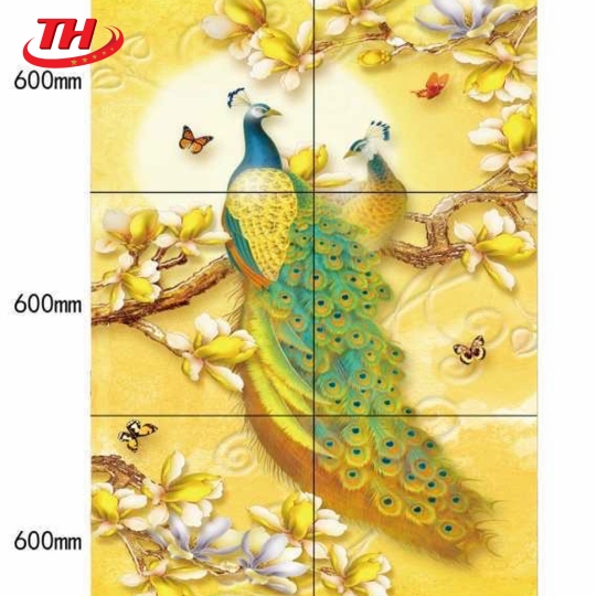 Tranh nhập khẩu kim tuyến 1.2m X 1.8m - GA 66178