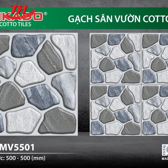 GẠCH SÂN VƯỜN 50*50 CM-MV5501 MIKADO