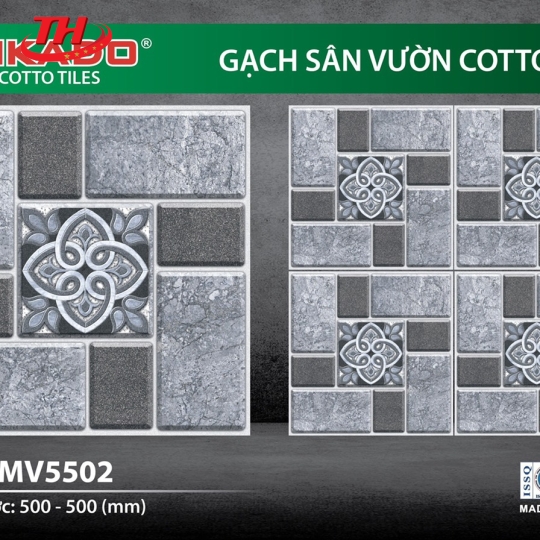 Gạch sân vườn 50*50 cm-MV5502 Mikado 