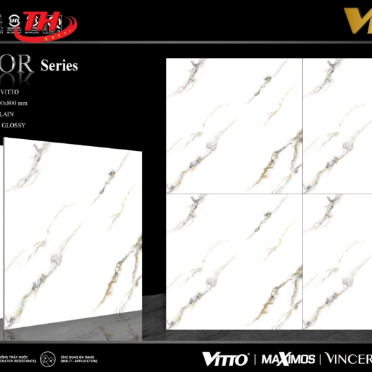 Gạch lát nền Vitto 80x80 - 4121