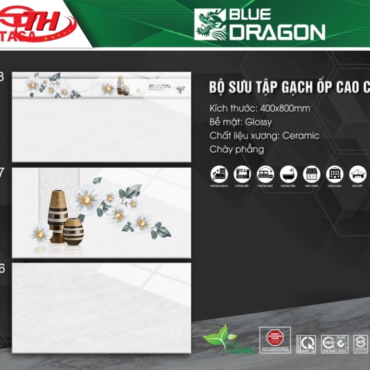 Gạch ốp tường 40*80 Tasa 4676